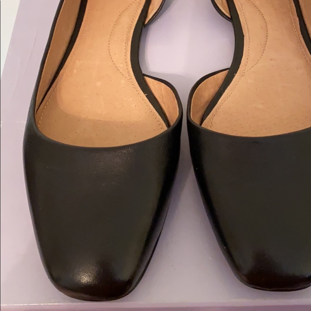 J Jill black flats, size 8 1/2